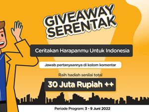 Selamat! Ini 3 Pemenang Giveaway Serentak di detikNews