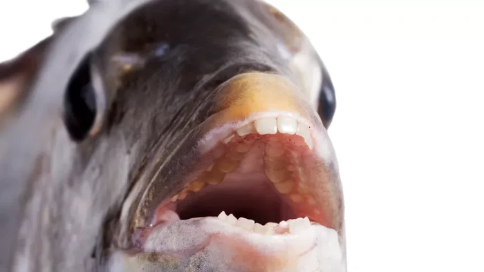 Ikan Sheepshead yang giginya mirip seperti manusia.