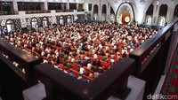 Masjid yang memiliki luas sekitar 40.000 meter persegi ini masuk dalam daftar 7 masjid dengan desain terbaik di dunia pada tahun 2021 silam versi Abdullatif Al-Fozan Award.