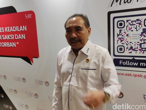 Ketua LPSK Hasto Atmojo ditemui di Yogyakarta, Kamis (2/6/2022).