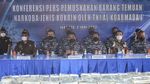 Koarmada I TNI AL Musnahkan 179 Kg Kokain