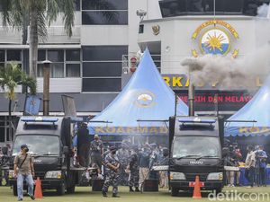 TNI AL Musnahkan 179 Kg Kokain Bernilai Rp 1,25 Triliun