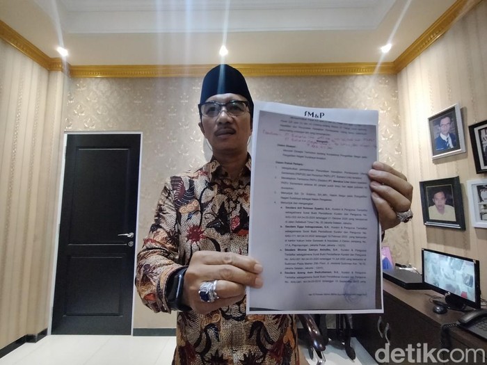 Kuasa hukum PT Bahana LIne, Syaiful Maarif