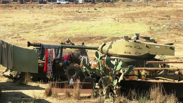 Kuburan Tank di Kota Asmara Kuburan Tank di Kota Asmara