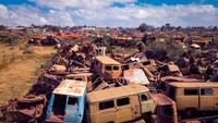 Didukung oleh Uni Soviet, Eritrea mendapat pasukan besaar, tank, truk, mobil dan mesin-mesin perang. (Getty Images/iStockphoto)