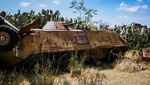 Foto: Kuburan Tank di Kota Asmara