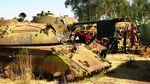 Foto: Kuburan Tank di Kota Asmara