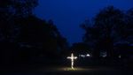 Bunga dan Doa untuk Korban Penembakan di SD Texas
