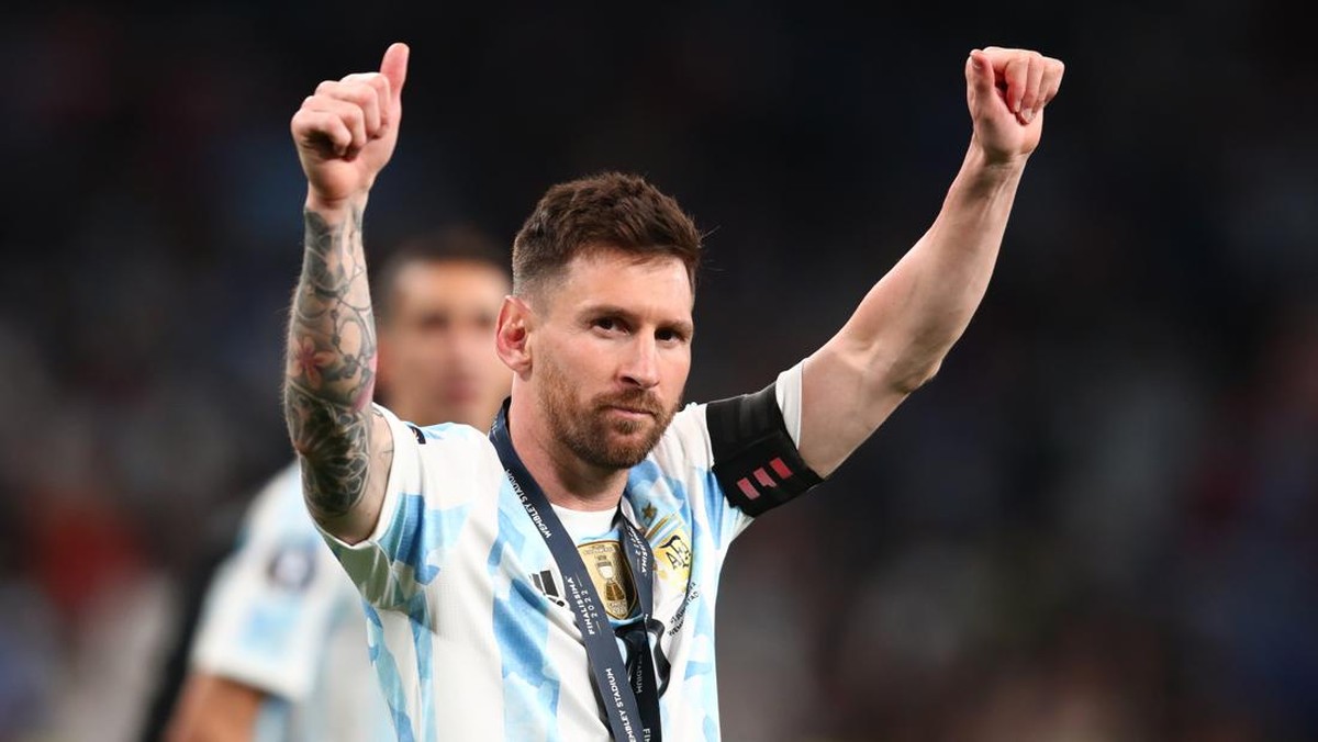 Lionel Messi memimpin Argentina di Piala Dunia 2022. (Foto: Chris Brunskill/Fantasista/Getty Images)