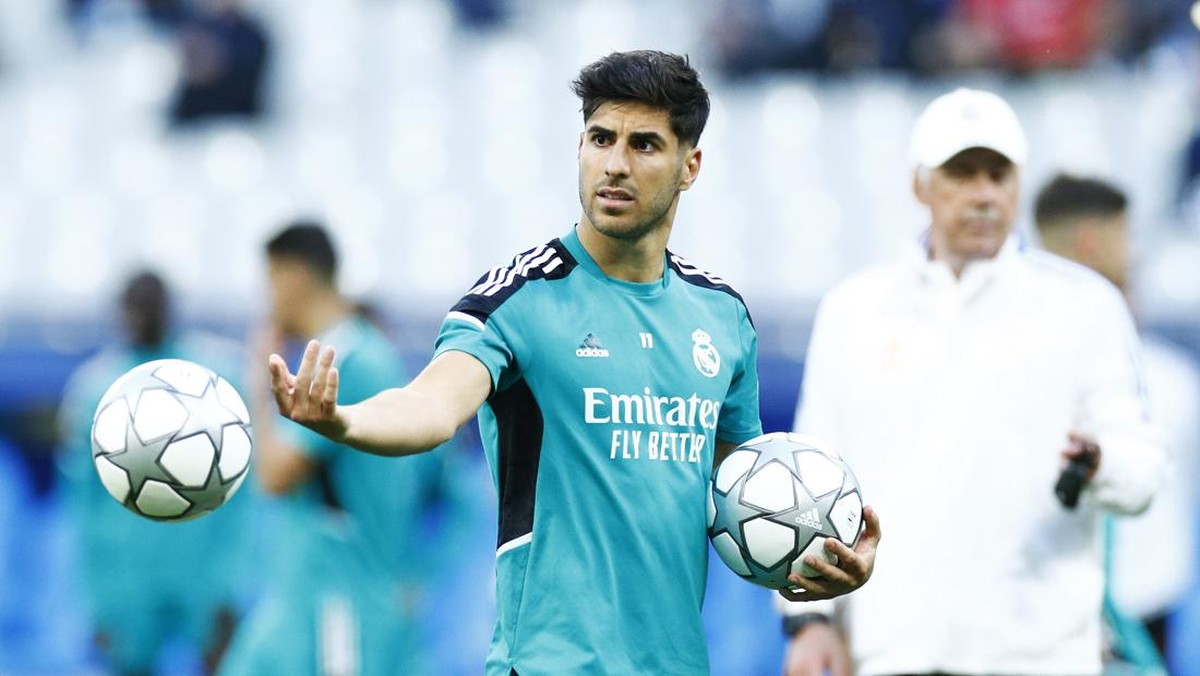 Marco Asensio mempertimbangkan masa depannya dengan Real Madrid. (Foto: DeFodi Images via Getty Images/DeFodi Images)