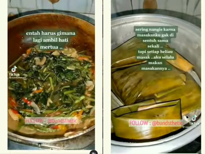 Menantu masak demi ambil hati mertua