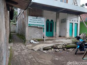 Musala Bekas Markas Khilafatul Muslimin di Cimahi Ditutup Polisi