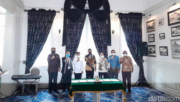 Penandatanganan MoU medical tourism di Medan.