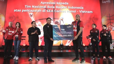 Raih Emas SEA Games 2021, Timnas Basket Terima Apresiasi