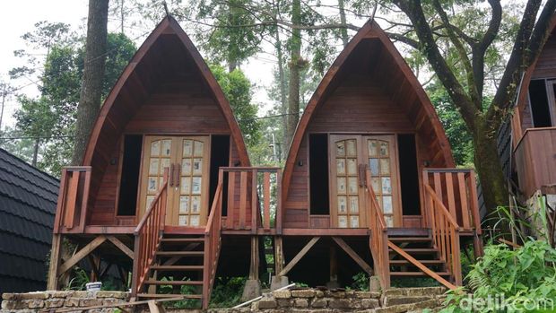 Rumah pohon di Pacet