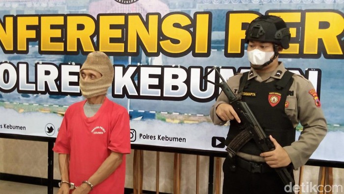 Tersangka Teguh pembunuh pasutri di Kebumen gegara kisruh hasil panen