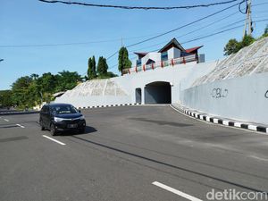 Belum Lama Dibuka, Underpass GKB Sudah Jadi Sasaran Vandalisme