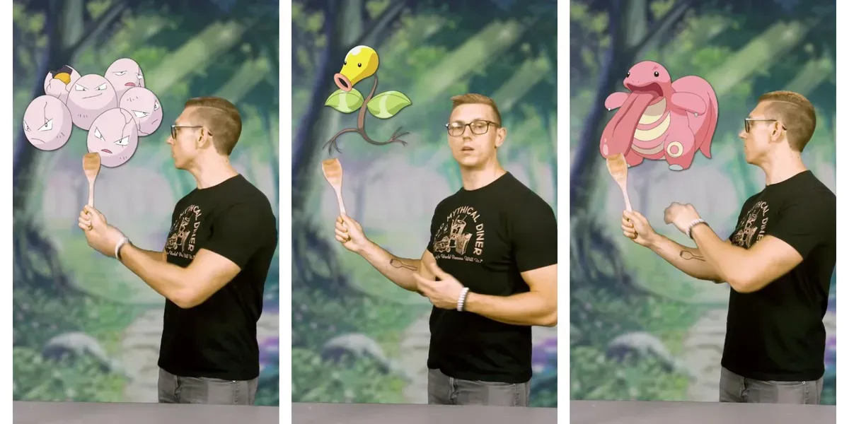 YouTuber Ini Penasaran dengan Jenis Pokemon yang Enak untuk Dimasak