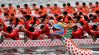 Lebih dari 1.000 peserta dari 41 tim dari kedua sisi Selat Taiwan, termasuk 24 tim dari Tiongkok daratan dan 17 tim dari Taiwan, akan mengarungi ombak bersama.