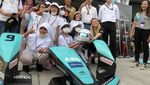 Saat Anies Tinjau Paddock Tim Formula E