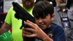 Begini Suasana Pameran Senjata Api di Texas, Dipenuhi Anak-anak