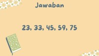 Dari kiri ke kanan angka bertambah 10, 12, 14, dan terakhir 16.