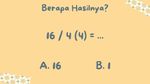 Harus Fokus! Teka-teki Matematika Ini Gampang Tapi Bisa Menjebak