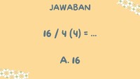 Karena ini pembagian dan pengalian, dikerjakan dari kiri ke kanan.