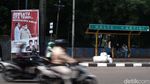 Baliho Jokowi-Prabowo Muncul di Halte Kartini Jaksel, Pertanda Apa?