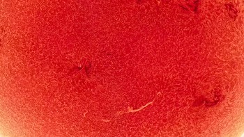 Matahari tampaknya bergerak ke periode yang sangat aktif dari siklus aktivitas 11 tahun, yang dimulai pada 2019 dan diperkirakan akan mencapai puncaknya pada 2025. Foto: @cosmic-background