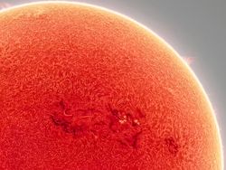 Foto Terbaru Matahari, Sedang Aktif-aktifnya