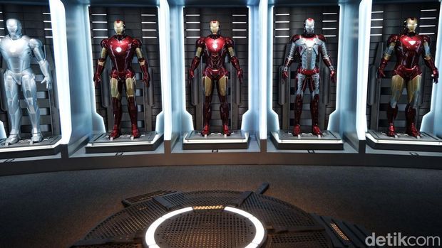 Pameran Marvel Studios: A Universe of Heroes Exhibition Indonesia digelar di Pondok Indah Mall (PIM) 3, Jaksel. Terdapat berbagai properti asli di film-film MCU yang bisa dilihat.