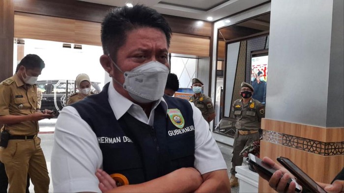 Gubernur Sumsel Herman Deru.
