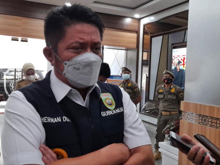 Gubernur Sumsel Herman Deru.