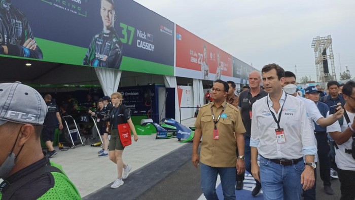 H-1 Balapan, Anies Tinjau Sirkuit Formula E