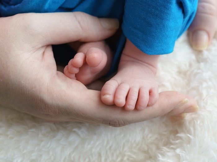 Ilustrasi Kaki Bayi