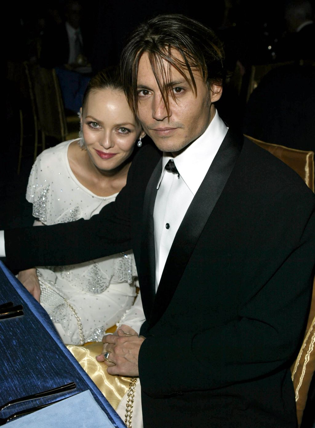 Vanessa Paradis and Johnny Depp (Photo by J. Vespa/WireImage)