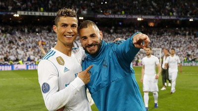 Starting XI Rekan Setim Ronaldo, Paling Sering Main Bareng