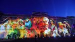Keren! Video Mapping Ratu Elizabeth II Ada di Depan Istana Buckingham