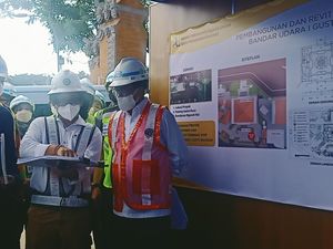Menhub Tinjau Pembangunan Terminal VVIP Bandara Ngurah Rai
