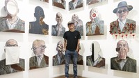 Agus Suwage memutuskan menjadi seniman sejak tahun 1995, sebelumnya dia bekerja sebagai desainer grafis di Jakarta.  Foto: Courtesy of Museum MACAN