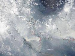 Foto Indonesia Dipotret NASA dari Luar Angkasa