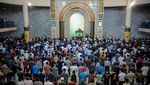 Foto-foto Salat Gaib untuk Anak Ridwan Kamil di Masjid Raya Bandung
