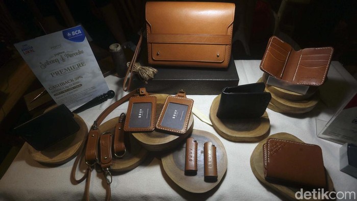 Produk UMKM Unggulan Mejeng di Pagelaran Sabang-Merauke Pagelaran Sabang - Merauke digelat di Djakarta Theater, Jakarta, Jumat (3/6/2022). Pameran ini menghadirkan bermacam produk UMKM.