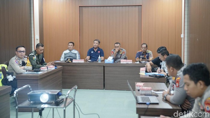 Rapat Koordinasi aparat keamanan dan panpel PSM Makassar Vs Sulut United.