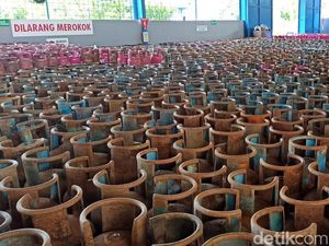 Ribuan Tabung LPG Tak Layak Pakai Menumpuk di SPBE Aceh Besar