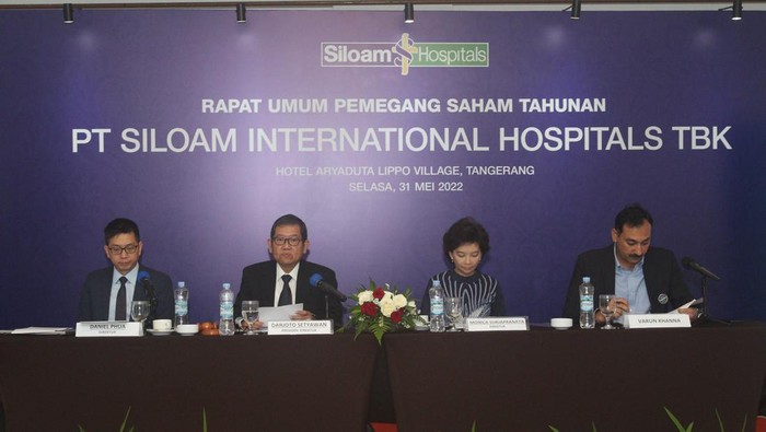 PT Siloam International Hospitals Tbk (SILO) gelar RUPST. RUPST menyetujui pembagian deviden.
