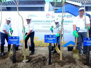 Tanam Pohon Tabebuya untuk Dukungan PPATK