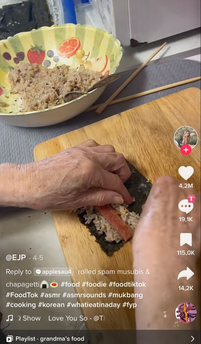 Viral di TikTok, Nenek Korea Ini Jago Bikin Makanan yang Bikin Ngiler!
