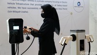 Salah satu kegiatan dalam acara tersebut adalah pameran inovasi atau karya dari para startup.